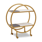 Brass Finished 2 Tier Unit | Vizzini