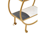 Brass Finished 2 Tier Unit | Vizzini