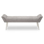Grey Bench with Angular Base | Gilden