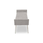 Grey Bench with Angular Base | Gilden