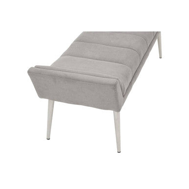 Grey Bench with Angular Base | Gilden