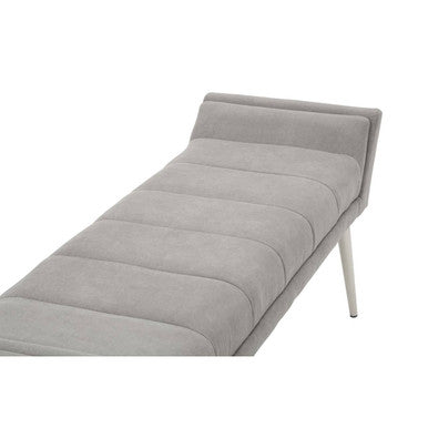 Grey Bench with Angular Base | Gilden