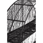 Black Wire Round Wall Shelf | Enzo
