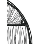Black Wire Round Wall Shelf | Enzo