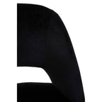 Black Velvet Bar Chair | Warren