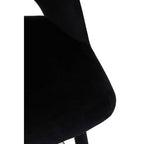 Black Velvet Bar Chair | Warren