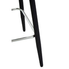 Black Velvet Bar Chair | Warren