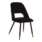 Black Velvet Dining Chair | Warren