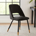 Black Velvet Dining Chair | Warren