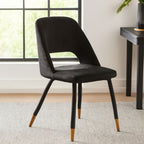 Black Velvet Dining Chair | Warren