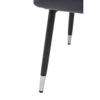Grey Velvet Dining Chair | Warren