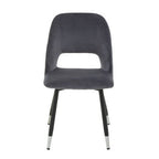 Grey Velvet Dining Chair | Warren