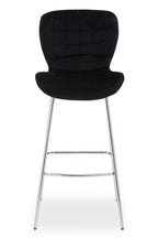 Black Velvet Bar Chair | Warton