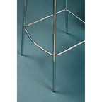 Grey Velvet Bar Chair | Warton