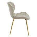 Mink Velvet Dining Chair | Warton
