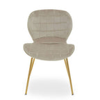Mink Velvet Dining Chair | Warton
