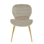 Mink Velvet Dining Chair | Warton