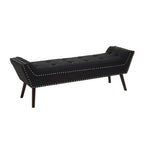 Black Fabric Bench | Alea