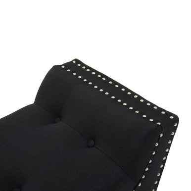 Black Fabric Bench | Alea