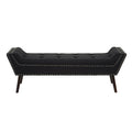 Black Fabric Bench | Alea