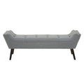 Grey Fabric Bench | Alea