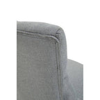 Grey Fabric and Chrome Finish Base Home Office Chair | Anita