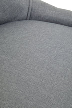Grey Fabric and Chrome Base Home Office Chair | Anita