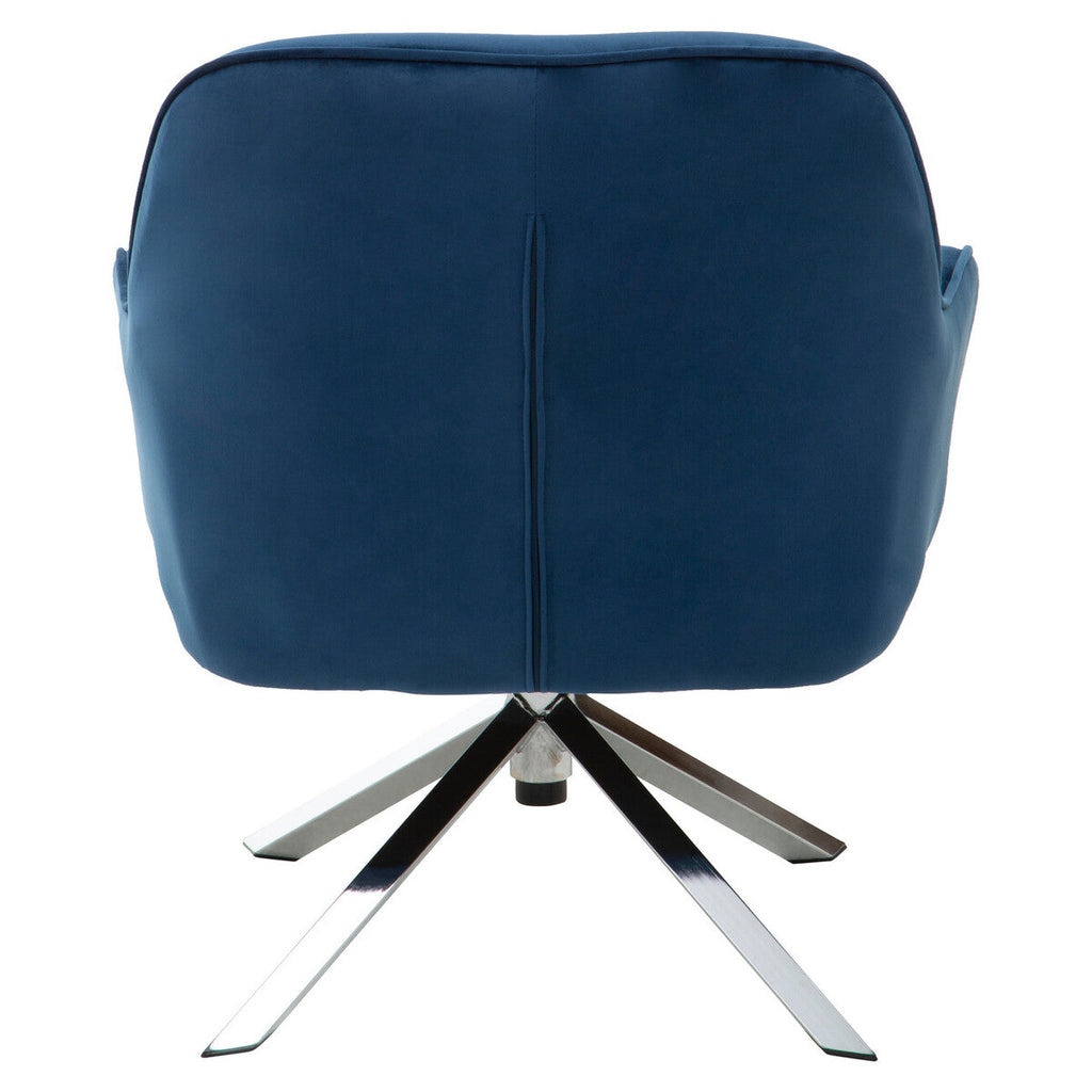 Midnight Velvet Swivel Chair | Avery
