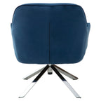 Midnight Velvet Swivel Chair | Avery