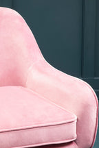 Pink Velvet Swivel Chair | Avery