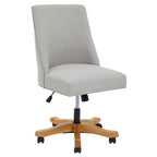 Natural Fabric Home Office Chair | Washington