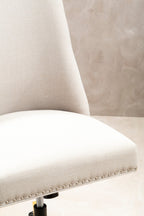 Natural Fabric Home Office Chair | Washington