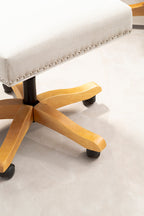 Natural Fabric Home Office Chair | Washington