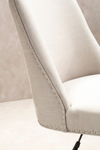 Natural Fabric Home Office Chair | Washington