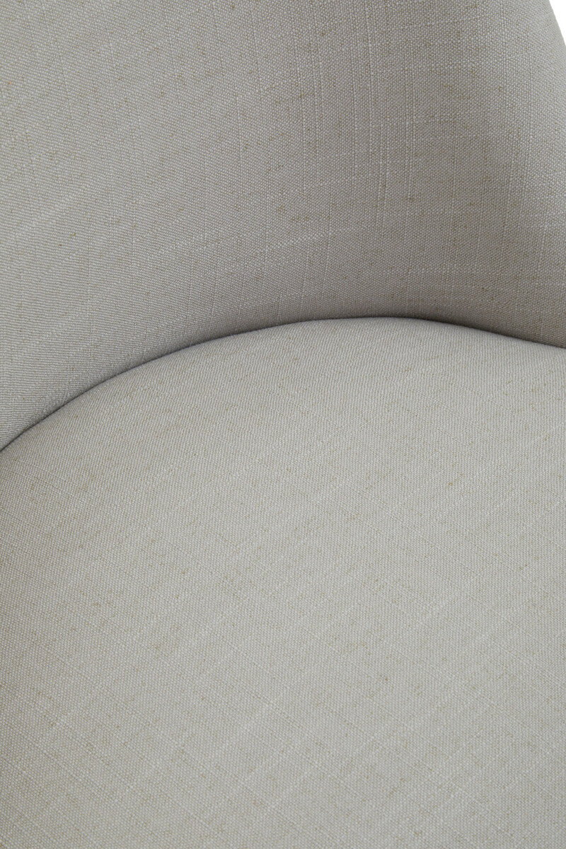Natural Fabric Home Office Chair | Washington