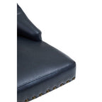 Black Leather Effect Home Office Chair | Walson