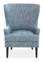 Blue Wingback Lounge Chair | Welham