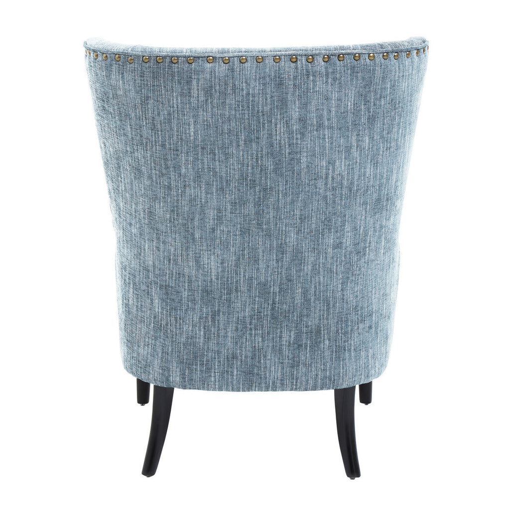 Blue Wingback Lounge Chair | Welham