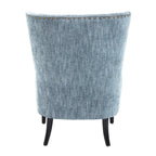 Blue Wingback Lounge Chair | Welham