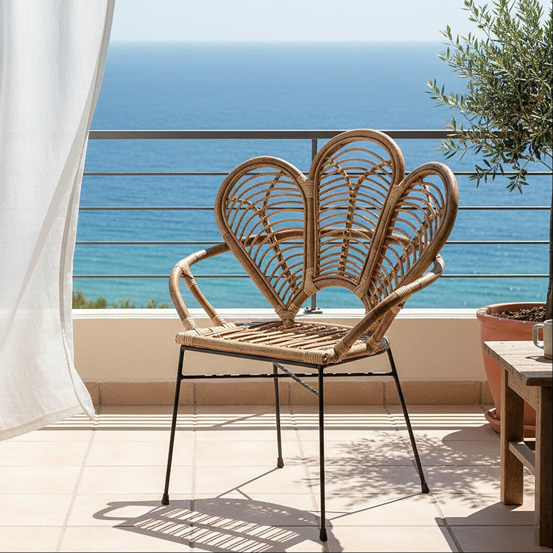 Natural Rattan Armchair | Manado