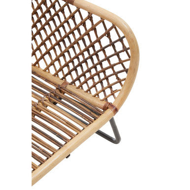 Black Iron Frame Chair | Manado