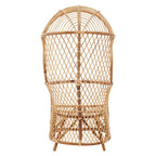 High Back Natural Rattan Chair | Manado
