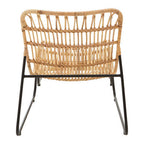 Rattan Chair and Footstool Set | Manado