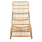 Rattan Chair and Footstool Set | Manado