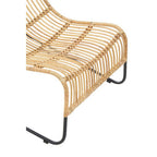Rattan Chair and Footstool Set | Manado