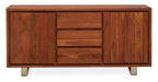 Acacia Wood 2 Doors and 3 Drawers Sideboard | Simla