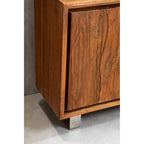 Acacia Wood 1 Door and 3 Drawers Sideboard | Simla