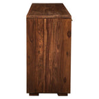 Two Door Three Drawer Sheesham and Acacia Sideboard | Surati