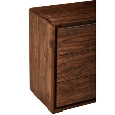 Two Door Three Drawer Sheesham and Acacia Sideboard | Surati