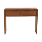 Brown Sheesham and Acacia Wood Console Table with Two Storage Drawers | Surati